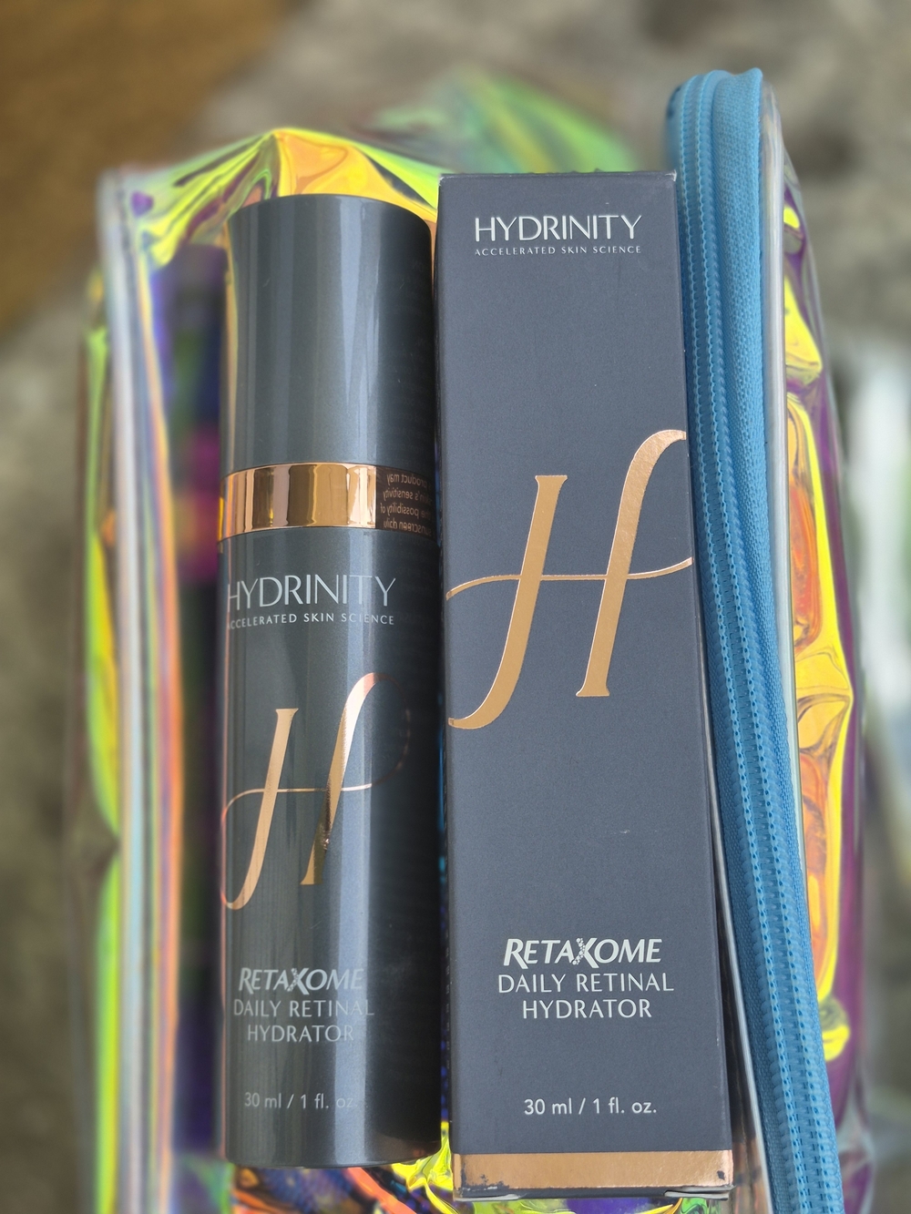 Hydrinity Retaxome Daily Retinal Hydrator - New In Box 30 ML/1 Fl Oz